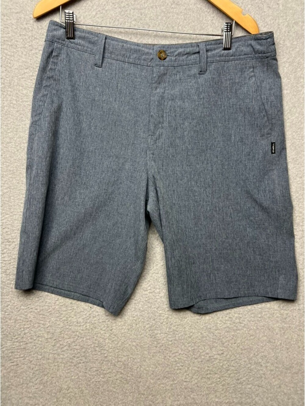 O'Neill Men's Crossover Hybrid Shorts Size 34 Quick Dry Lightweight Blue Comfort